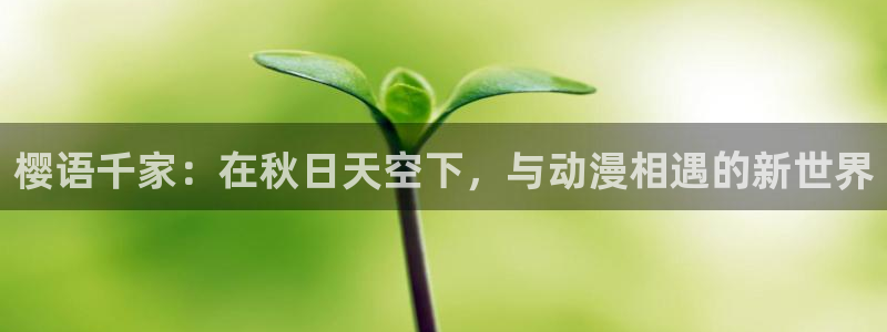 网页版omofun：樱语千家：在秋日天空下，与动漫相遇的新世界